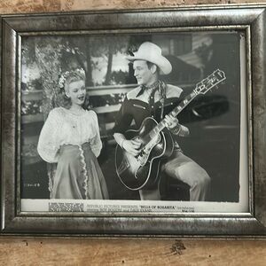 Framed black and white Hollywood pictures